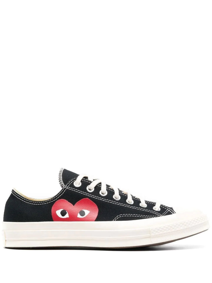 N373O Converse tenis Chuck Taylor All Star '70 de Comme Des Garçons x Converse negro corazones - Calzado de mujer y hombre
