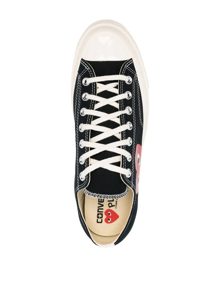 N373O Converse tenis Chuck Taylor All Star '70 de Comme Des Garçons x Converse negro corazones - Calzado de mujer y hombre