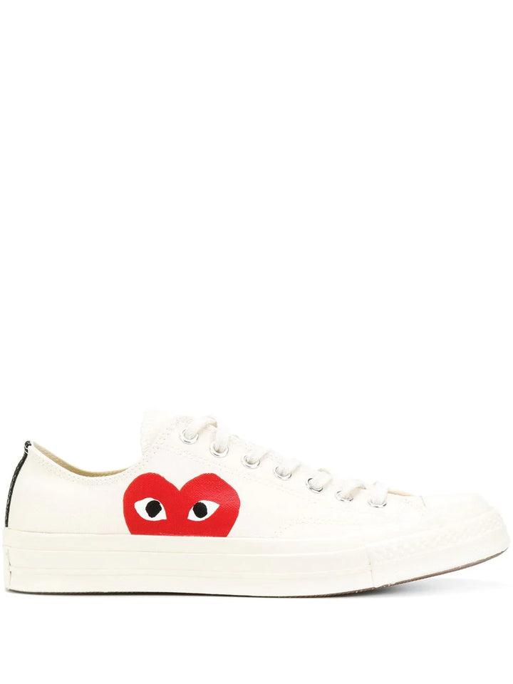 Converse con logo estampado y agujetas Des Garçons Play x Converse - Calzado de mujer y hombre
