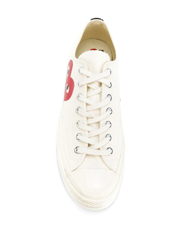 Converse con logo estampado y agujetas Des Garçons Play x Converse - Calzado de mujer y hombre