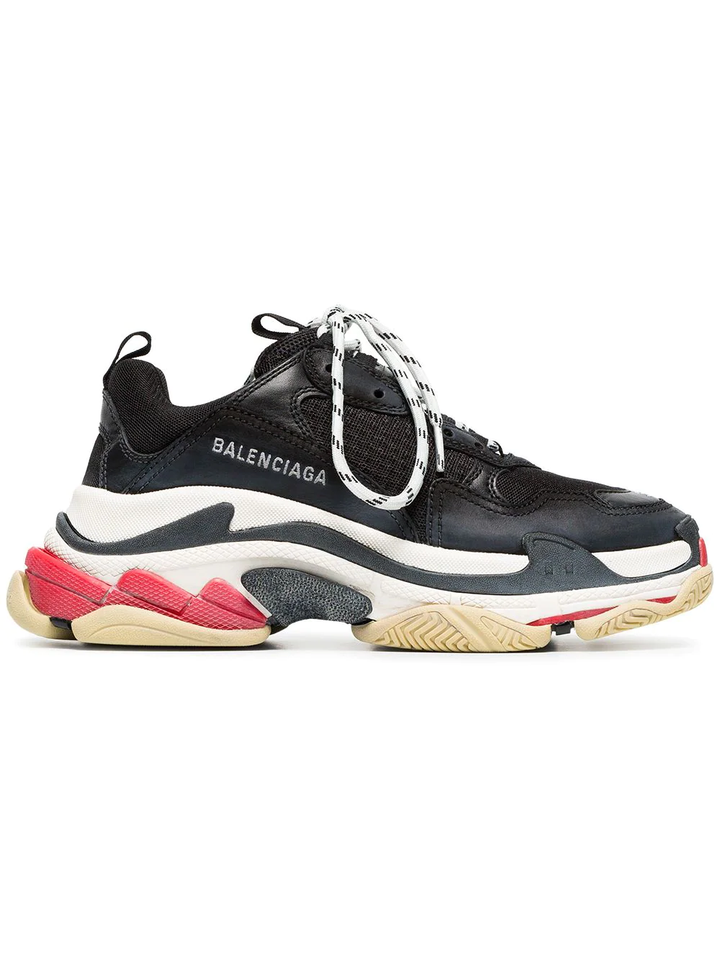 N372O Balenciaga tenis Triple S con agujetas - Calzado de mujer y hombre