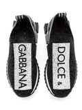 Dolce & Gabbana tenis con logo y apliques
