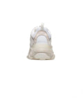 N372O Balenciaga tenis Triple S BEIGE suela transparente - Calzado de mujer y hombre