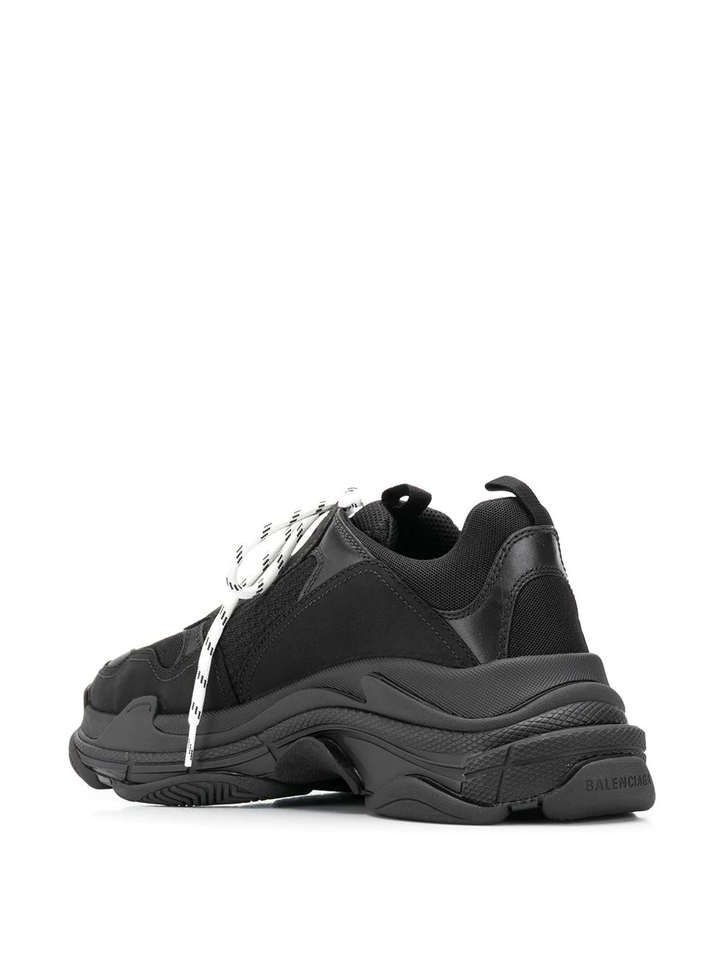 N372O (D) BALENCIAGA TRIPLE S TRAINER 'TRIPLE BLACK' - Calzado de mujer y hombre