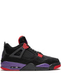 Jordan tenis Air Jordan 4 Retro raptors negro rojo morado