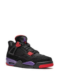 Jordan tenis Air Jordan 4 Retro raptors negro rojo morado