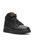 N370O Air Jordan 1 Retro High OG BG JORDAN 1 PIEL NEGRO ROJO - Calzado de mujer y hombre