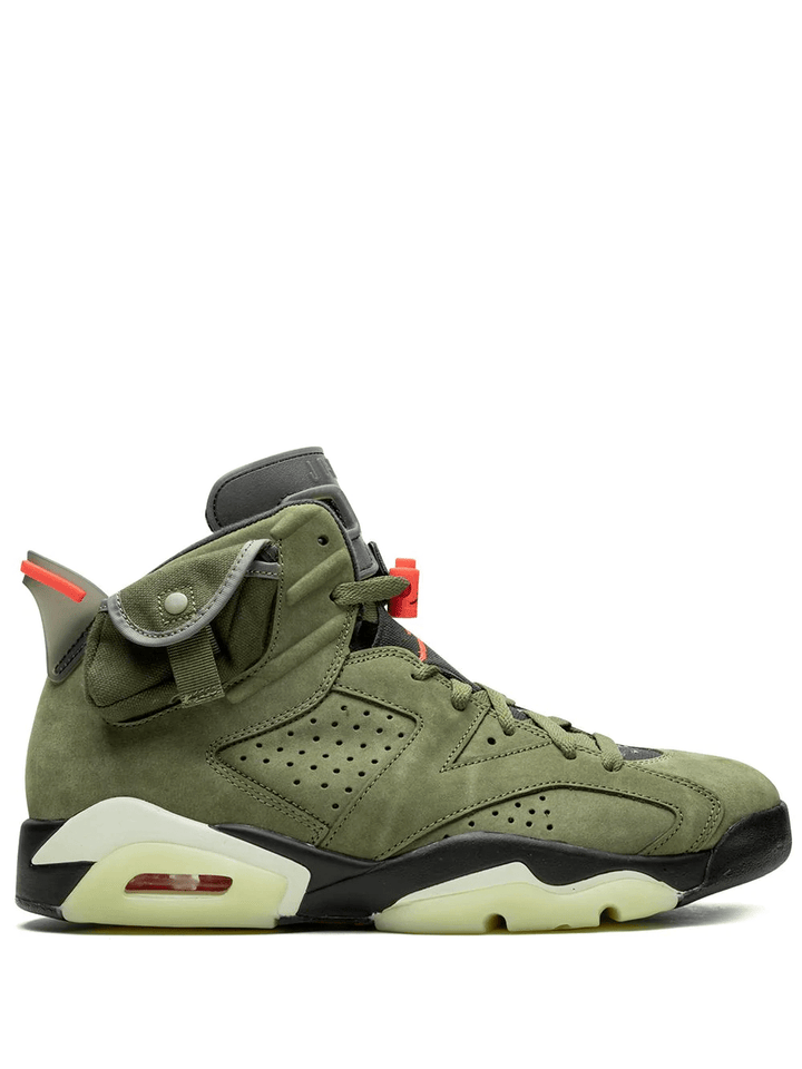 jordan 6 cactus jack verde militar Jordan tenis Air Jordan 6 Retro cactus jack -Travis Scott