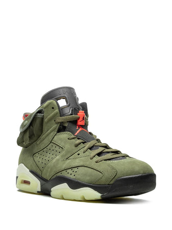 jordan 6 cactus jack verde militar Jordan tenis Air Jordan 6 Retro cactus jack -Travis Scott