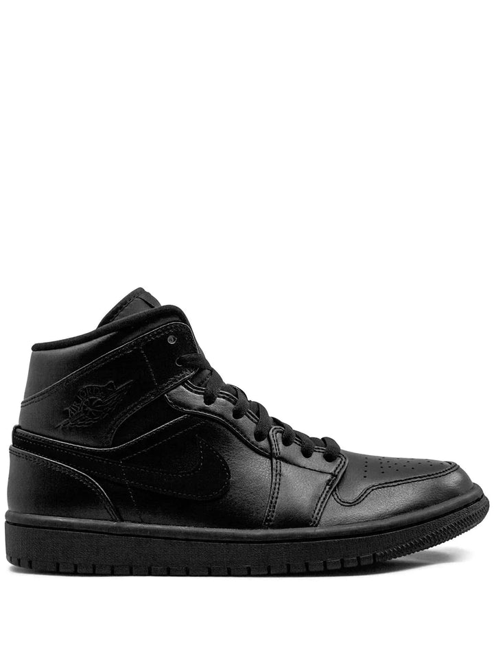 N370O Jordan tenis Jordan 1 Mid Triple Black - Calzado de mujer y hombre