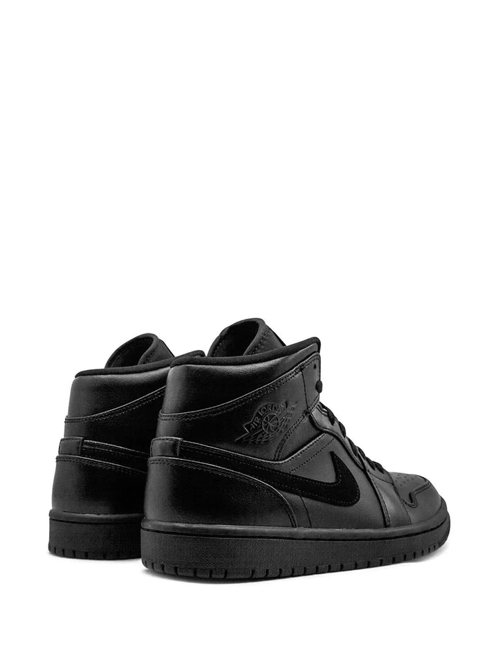 N370O Jordan tenis Jordan 1 Mid Triple Black - Calzado de mujer y hombre