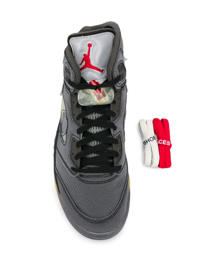 N372O Jordan 5 Negro off white Air Jordan 5 Retro SP - Calzado de mujer y hombre