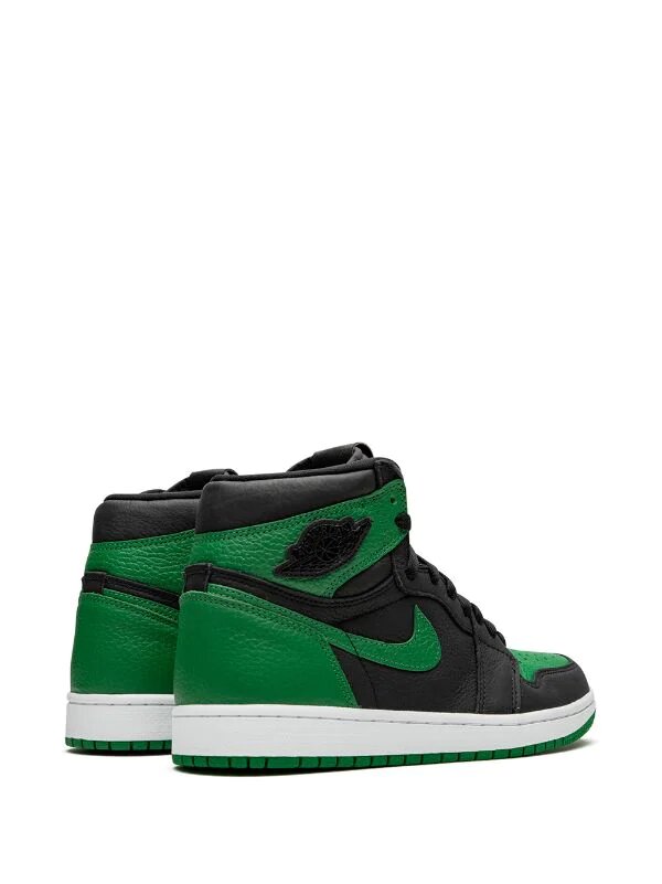 N372O Jordan 1 Retro High Pine Green Black VERDE NEGRO 2.0 - Calzado de mujer y hombre