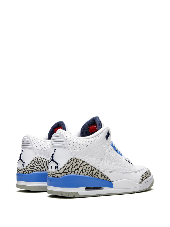 N372O Jordan tenis Air Jordan 3 Retro "UNC"blanco azul - Calzado de mujer y hombre