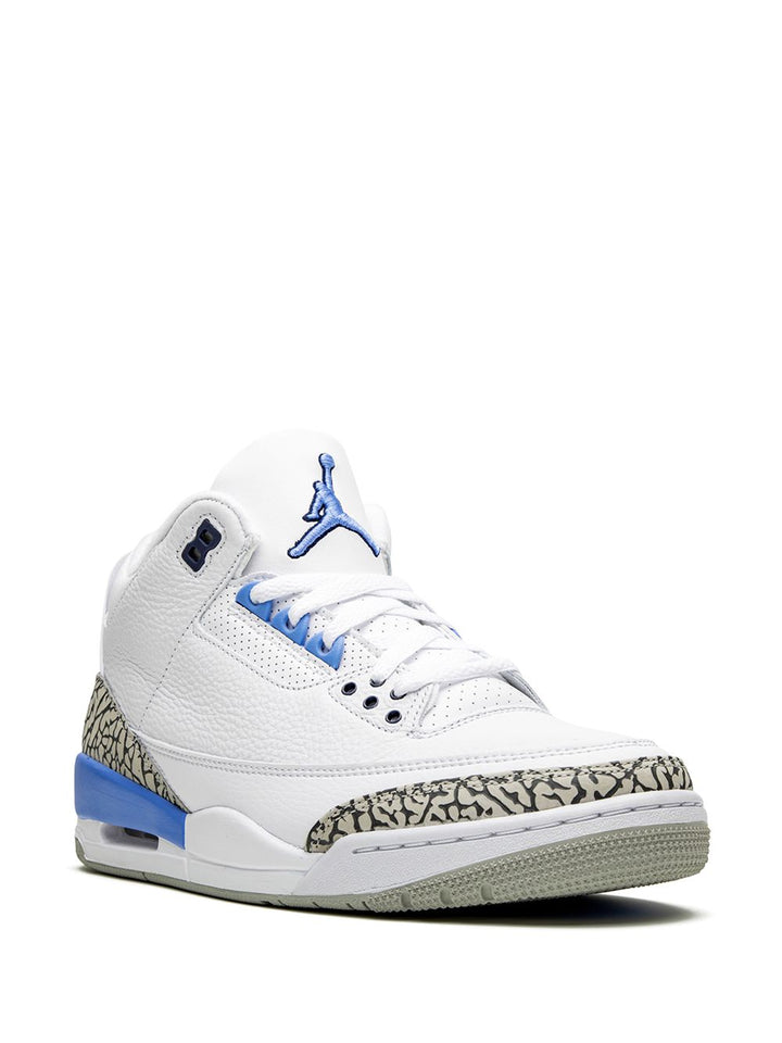 N372O Jordan tenis Air Jordan 3 Retro "UNC"blanco azul - Calzado de mujer y hombre