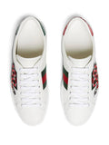 N372O Gucci snake Gucci tenis Ace con bordado - Calzado de mujer y hombre