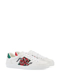 N372O Gucci snake Gucci tenis Ace con bordado - Calzado de mujer y hombre