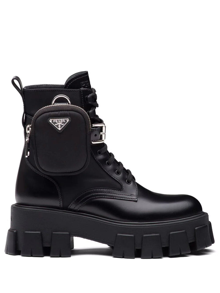 N372O BOTA Prada botas militares Monolith - Calzado de mujer y hombre