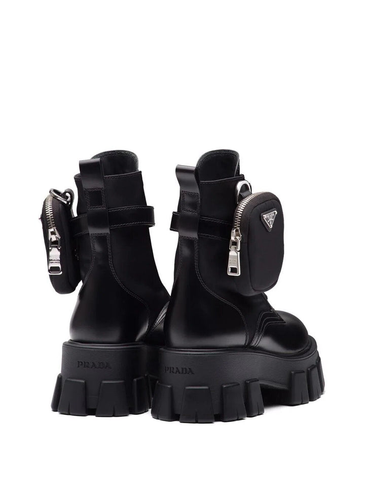 N372O BOTA Prada botas militares Monolith - Calzado de mujer y hombre