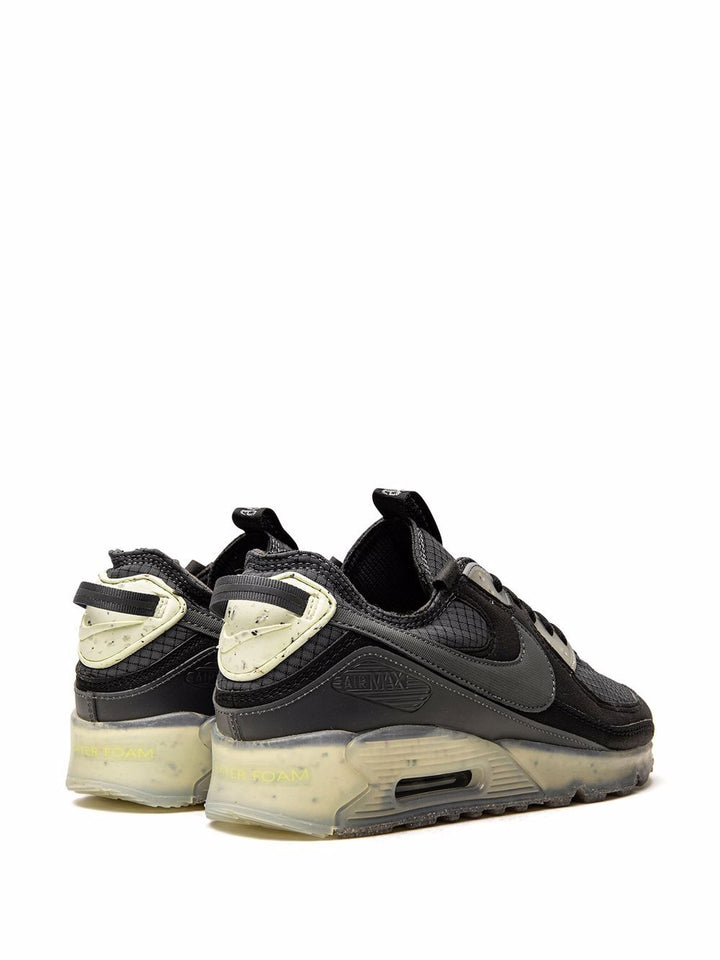 Nike Air Max Terrascape 90 Hombres Negro/Gris Oscuro-Lime Ice