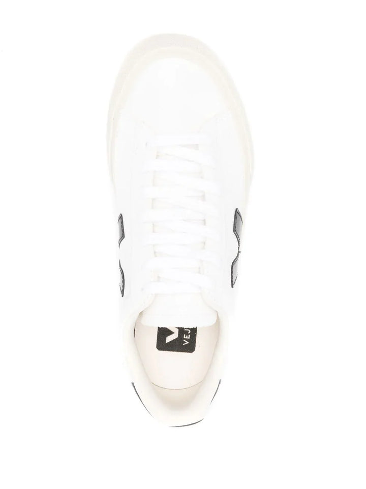 VEJA tenis Campo con agujetas BLANCO NEGRO - Calzado de mujer y hombre