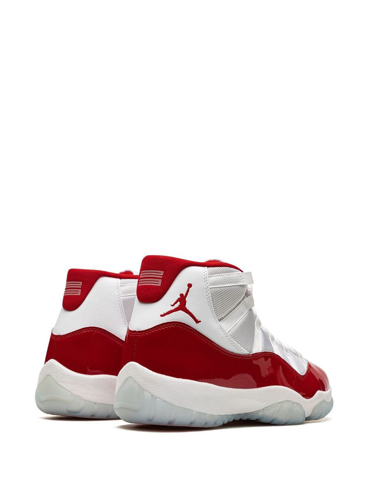 tenis Air Jordan 11 Cherry 2022 rojo blanco - Calzado de mujer y hombre