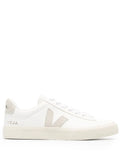 VEJA tenis Campo con agujetas Blanco Gris