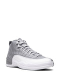 Air Jordan 12 "Stealth" gris blanco