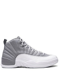 Air Jordan 12 "Stealth" gris blanco