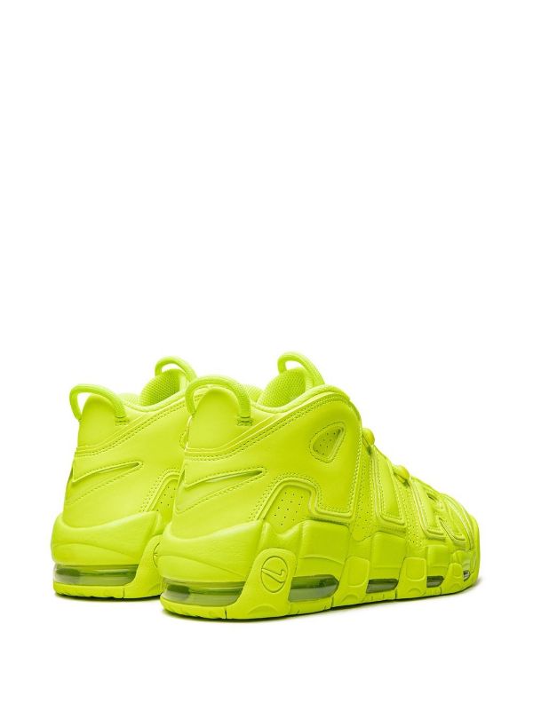 Nike tenis Air More Uptempo '96 amarillo neon