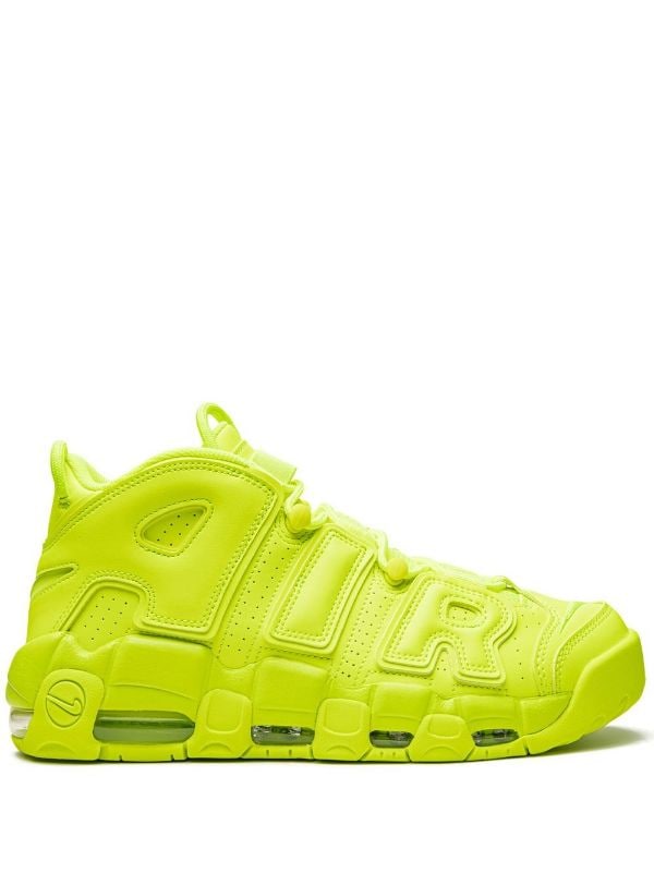 Nike tenis Air More Uptempo '96 amarillo neon