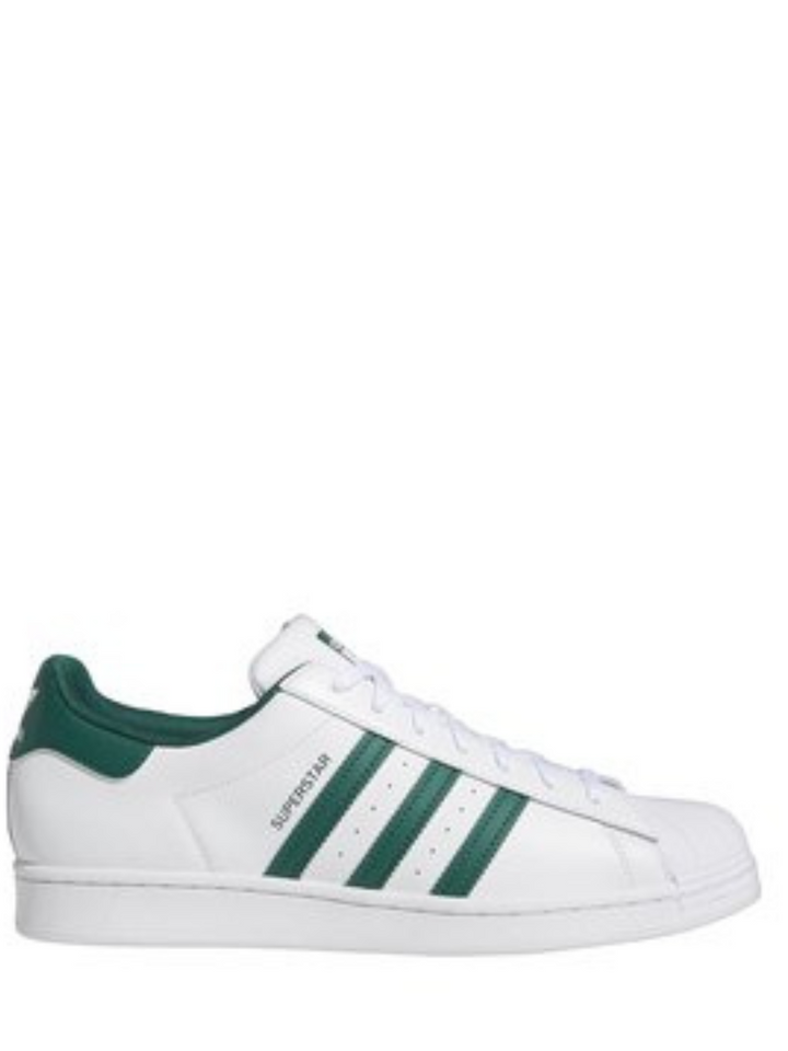 N370O Adidas concha Super Star originals blanco verde - Calzado de mujer y hombre