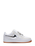 N370O NIKE AIR FORCE TRAVIS SCOTT BLANCO PLATA - Calzado de mujer y hombre