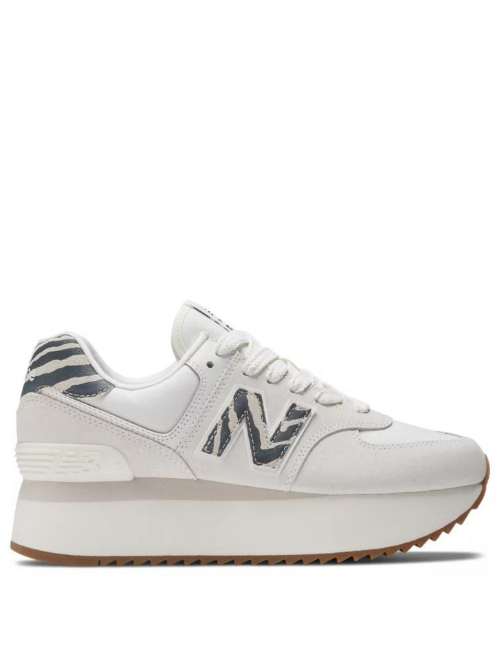 Tenis de Mujer New Balance 574 + Beige Tigger - Calzado de mujer y hombre