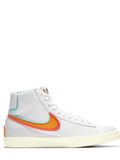 N370O NIKE BLAZER MID 77 INFINITE WHITE KUMQUAT CRIMSON - Calzado de mujer y hombre