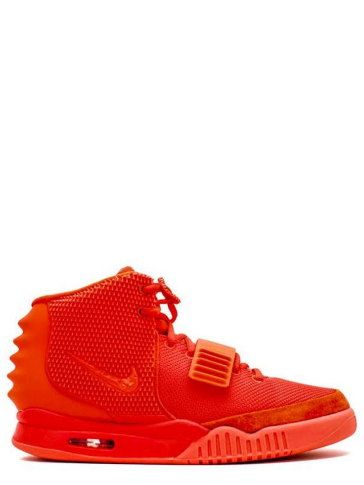 N370 Nike air Yezzy naranja high bota - Calzado de mujer y hombre