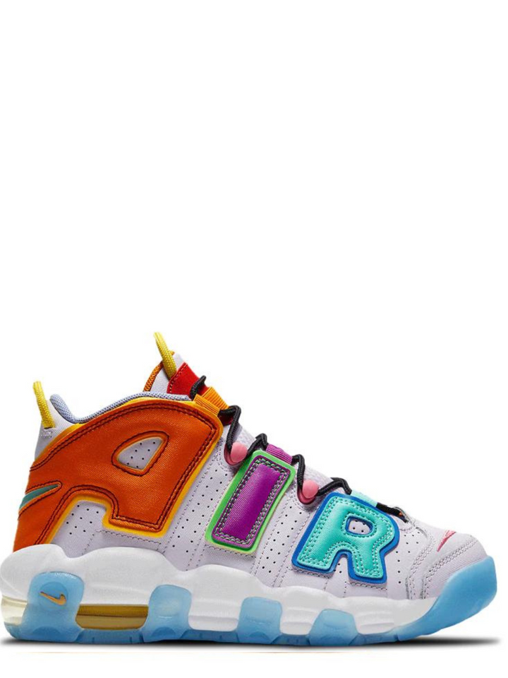 N370O NIKE AIR MORE UPTEMPO GS Blanco Colores - Calzado de mujer y hombre