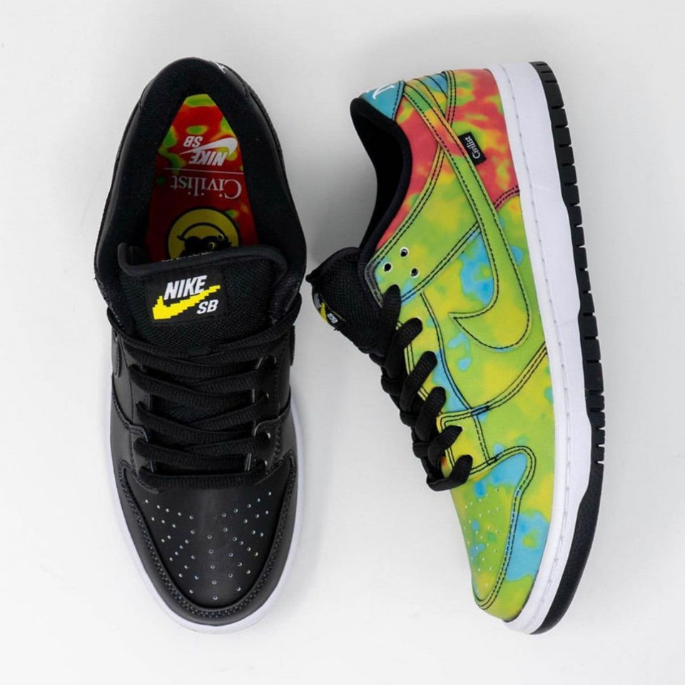 N370O Civilist x Nike SB Dunk Low cambia de color segun temperatura - Calzado de mujer y hombre