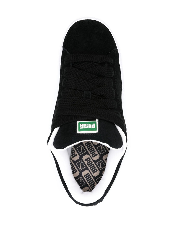 PUMA suade Xl tenis con logo estampado negro gamuza