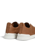 Zegna Tenis Triple Stitch | Marrón | - Calzado de mujer y hombre