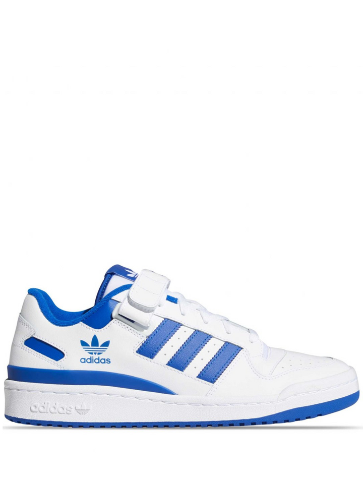Tenis Adidas Forum Low White Royal Blue azul