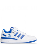 Tenis Adidas Forum Low White Royal Blue azul