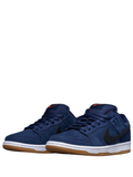 NIKE SB DUNK LOW DARK NAVY BLUE BLACK GUM