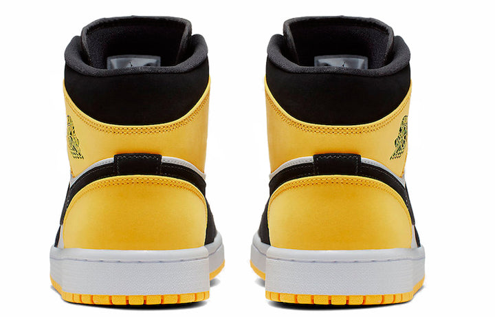 N370O JORDAN 1 AIR JORDAN 1 MID SE YELLOW TOE - Calzado de mujer y hombre