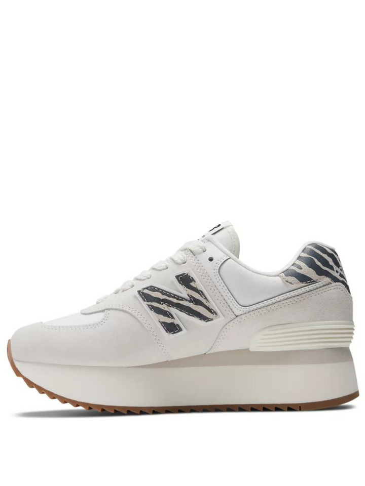 Tenis de Mujer New Balance 574 + Beige Tigger - Calzado de mujer y hombre