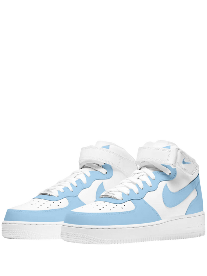 N372O NIKE AIR FORCE 1 MID PASTEL BLUE - Calzado de mujer y hombre