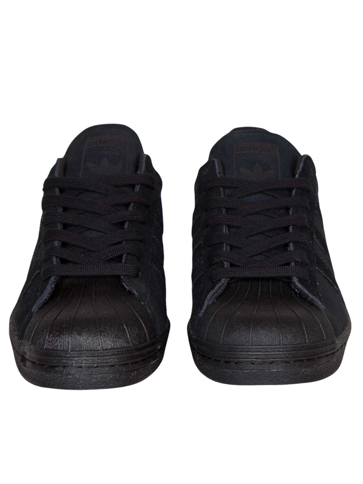 N370O TENIS SUPERSTAR CONCHA NEGRO GAMUZA NEW YORK - Calzado de mujer y hombre