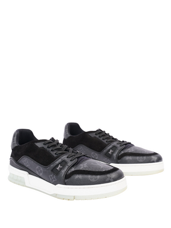 N372O LOUIS VUITTON MENS VIRIGL ABLOH SNEAKER BLACK / WHITE - Calzado de mujer y hombre