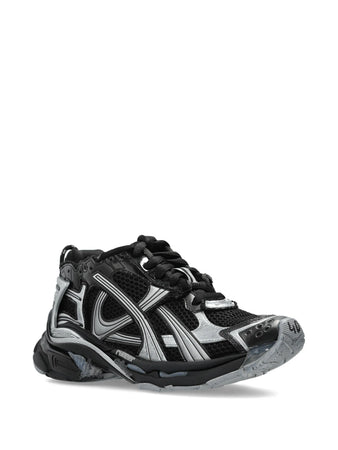 Balenciaga tenis Bajos Runner Negro Plata - Calzado de mujer y hombre