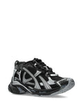 Balenciaga tenis Bajos Runner Negro Plata - Calzado de mujer y hombre